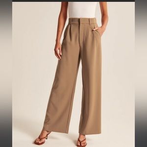 Women’s Brown Flare Leg Trousers